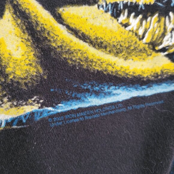 IRON MAIDEN Piece of Mind Album Cover Chained Eddie Black T-Shirt sz XXL 2X EUC - Picture 6 of 6